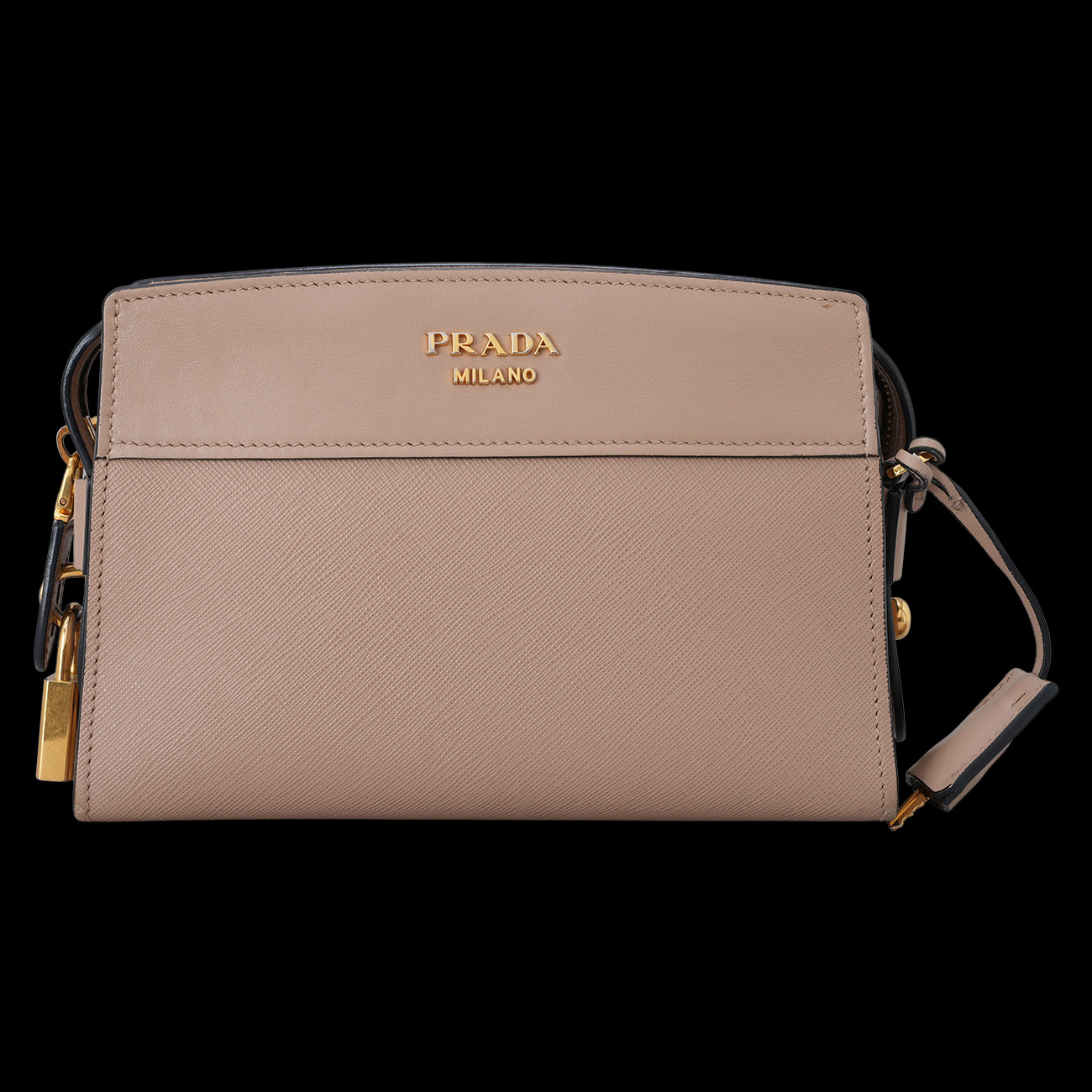 PRADA(USED)프라다 사피아노 스퀘어 크로스백
