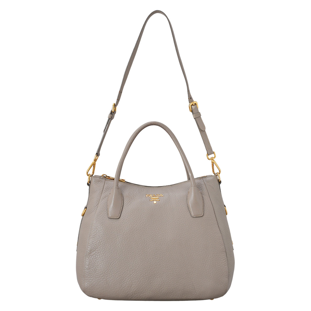 PRADA(USED)프라다 비텔로 토트겸 숄더백