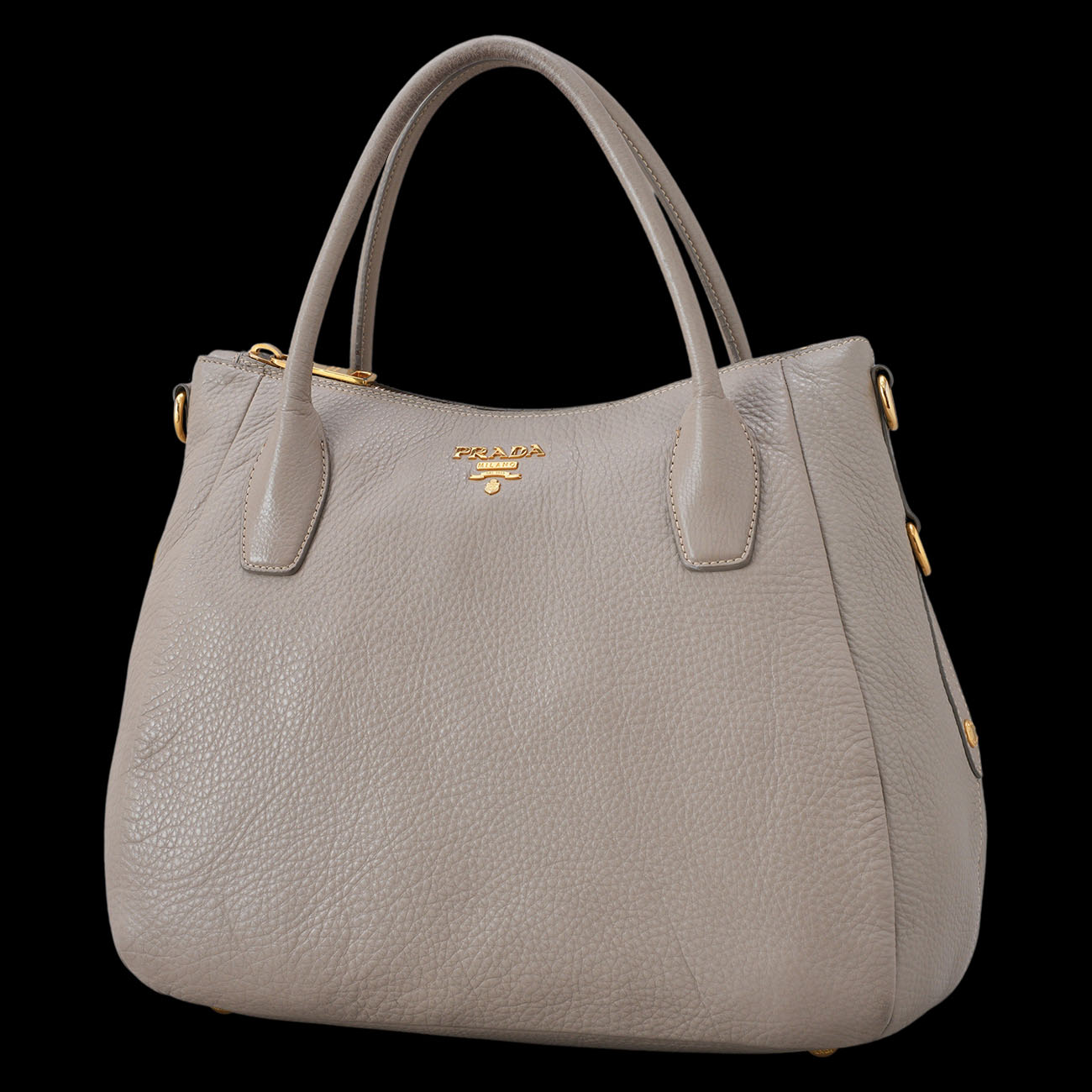 PRADA(USED)프라다 비텔로 토트겸 숄더백