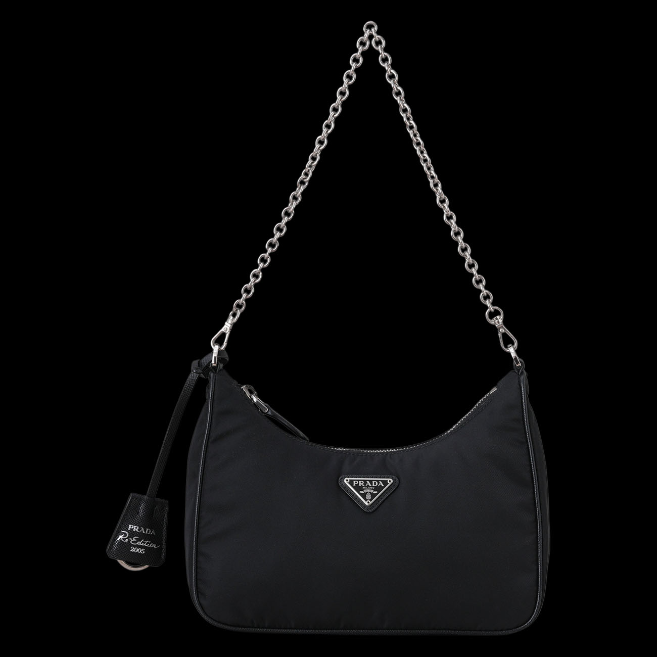 PRADA(USED)프라다 1BH204 리나일론 테수토 호보백