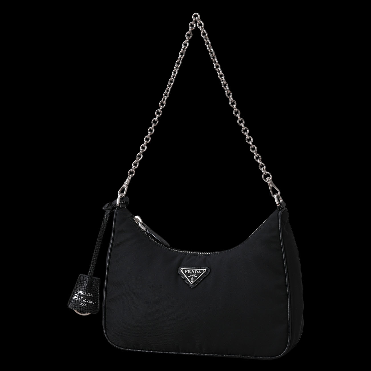 PRADA(USED)프라다 1BH204 리나일론 테수토 호보백