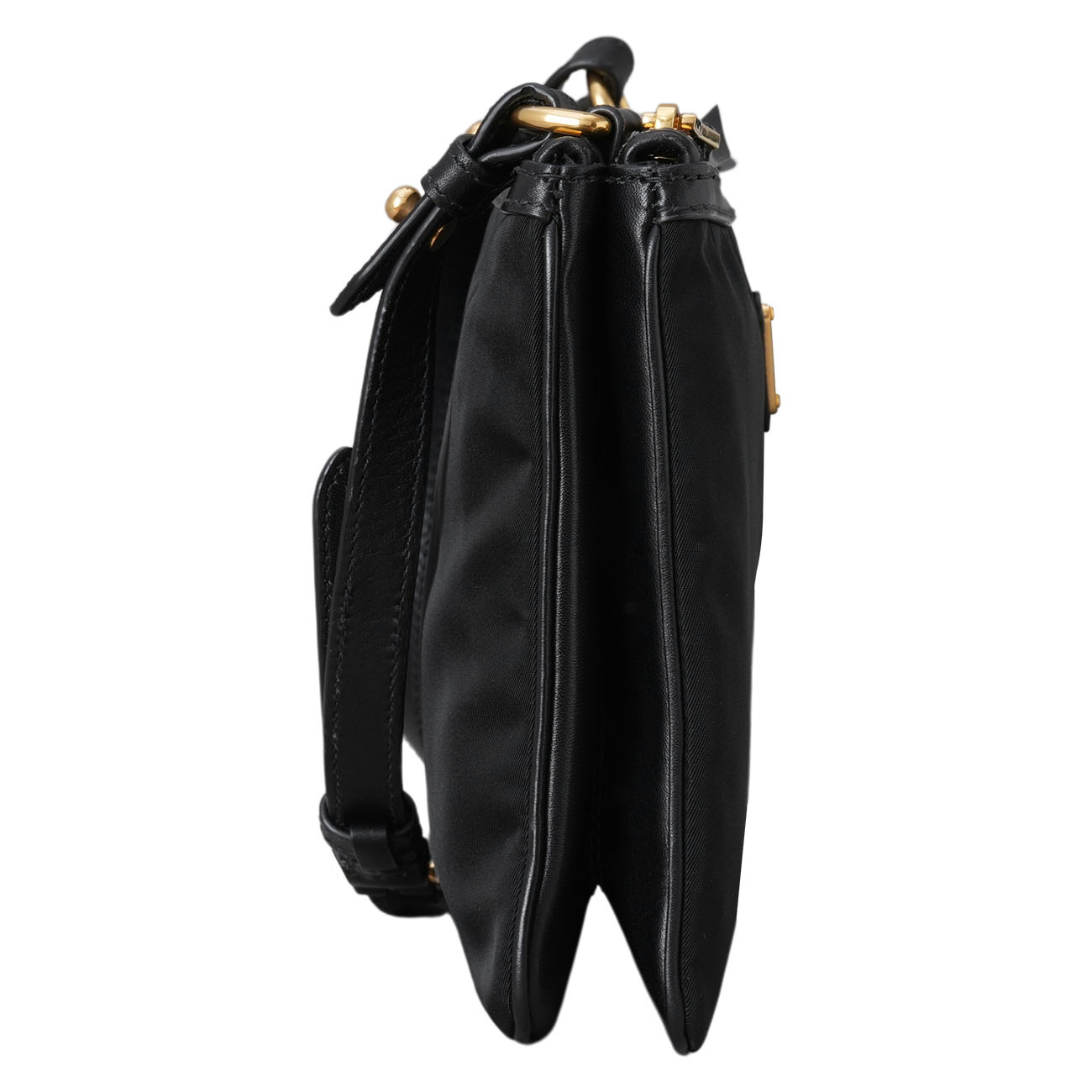 PRADA(USED)프라다 1BH046 나일론 더블 지퍼 크로스백