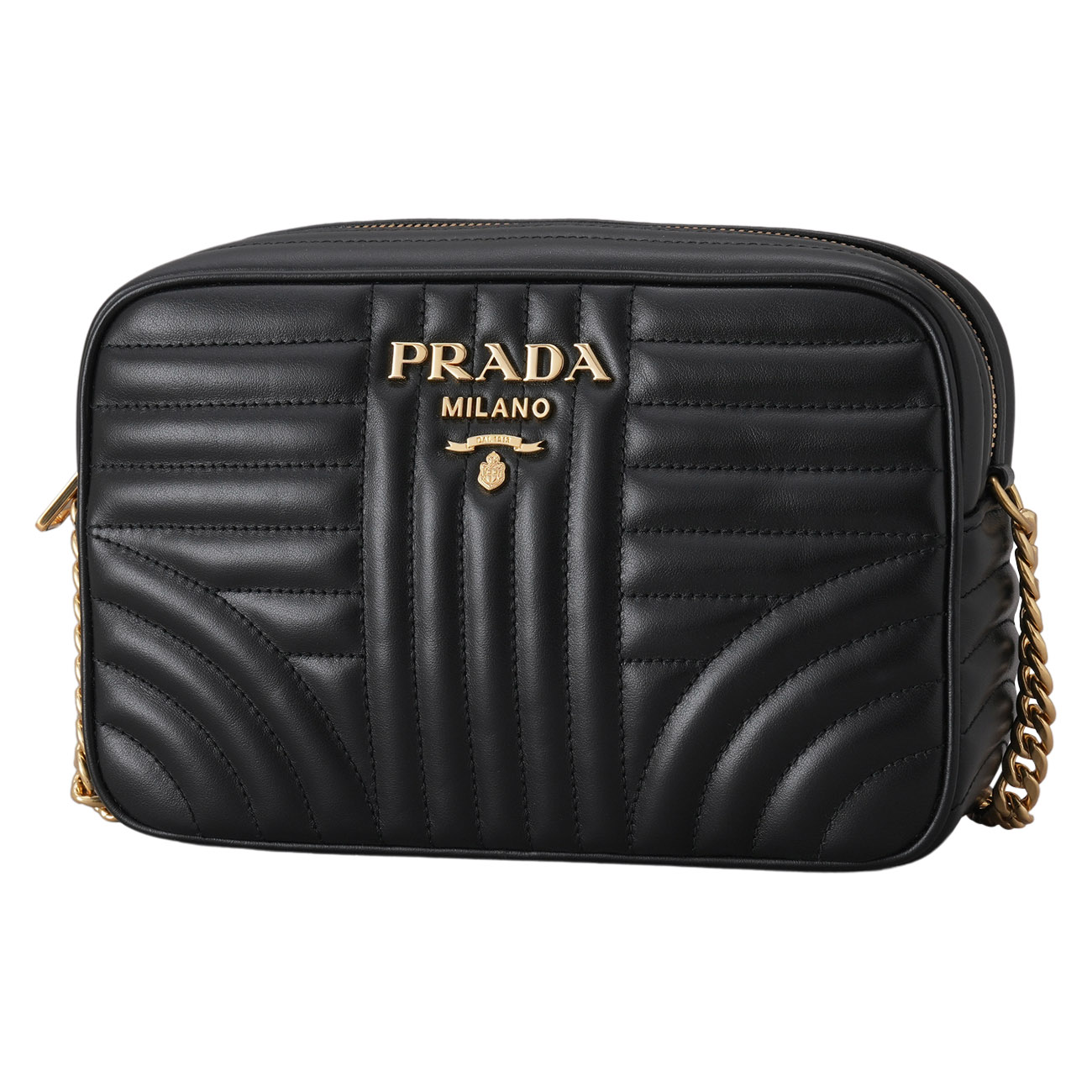 PRADA(USED)프라다 1BH083 다이어그램 카메라백
