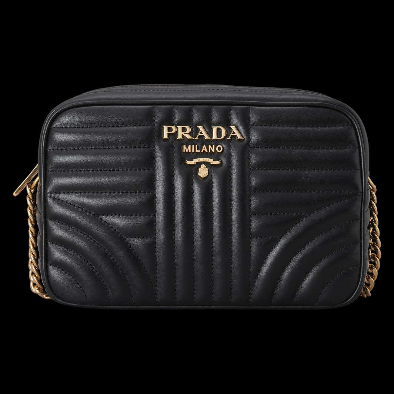 PRADA(USED)프라다 1BH083 다이어그램 카메라백