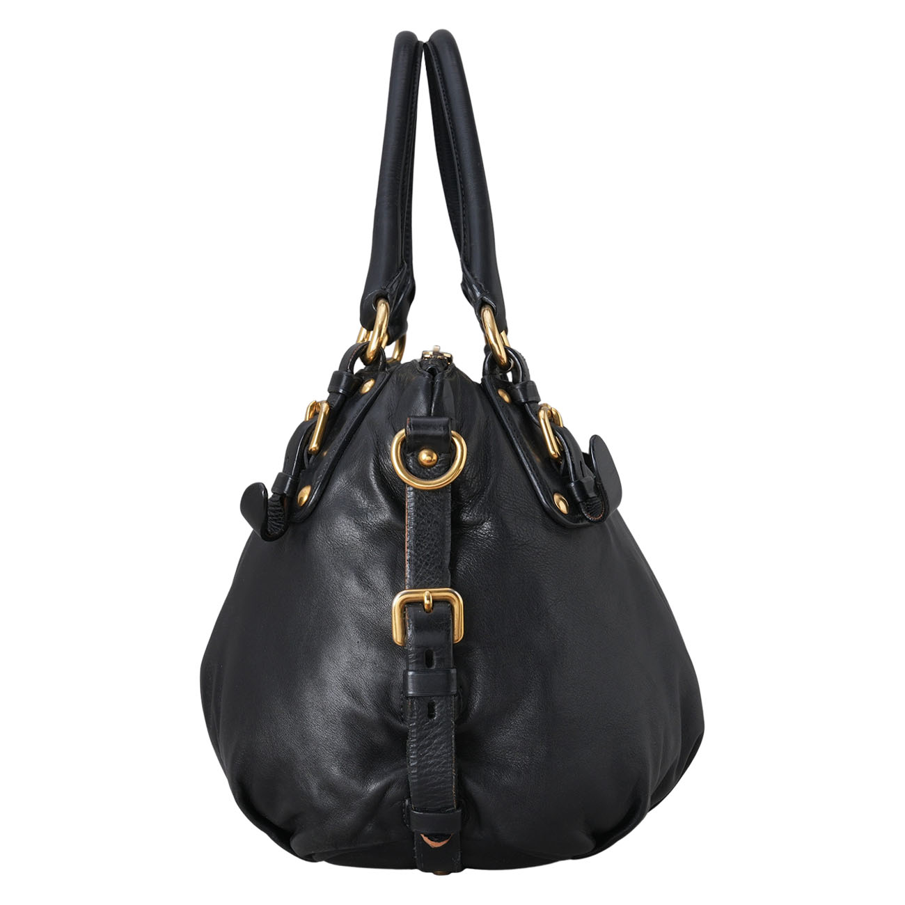 PRADA(USED)프라다 소프트 카프 토트겸 숄더백