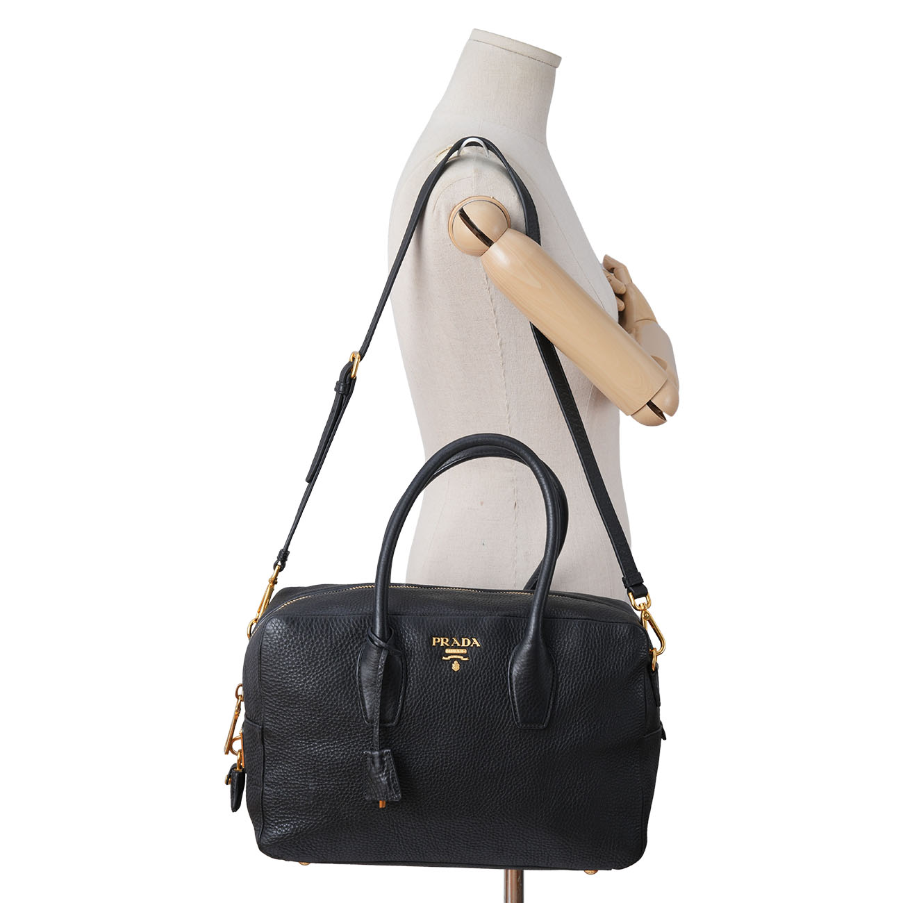 PRADA(USED)프라다 BL0816 비텔로 다이노 토트겸 숄더백