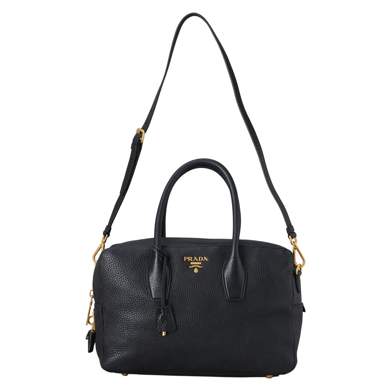 PRADA(USED)프라다 BL0816 비텔로 다이노 토트겸 숄더백