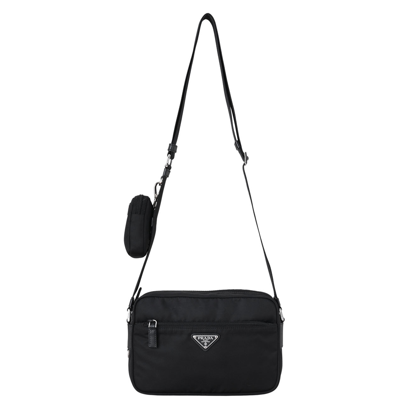 PRADA(USED)프라다 1BC167 리나일론 카메라백