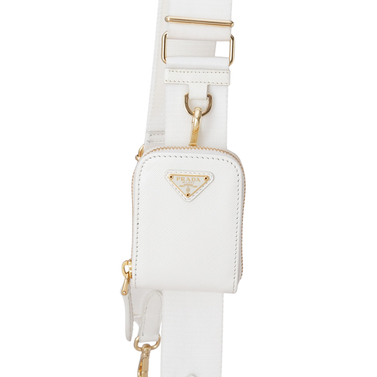 PRADA(USED)프라다 1BH204 사피아노 럭스 호보백