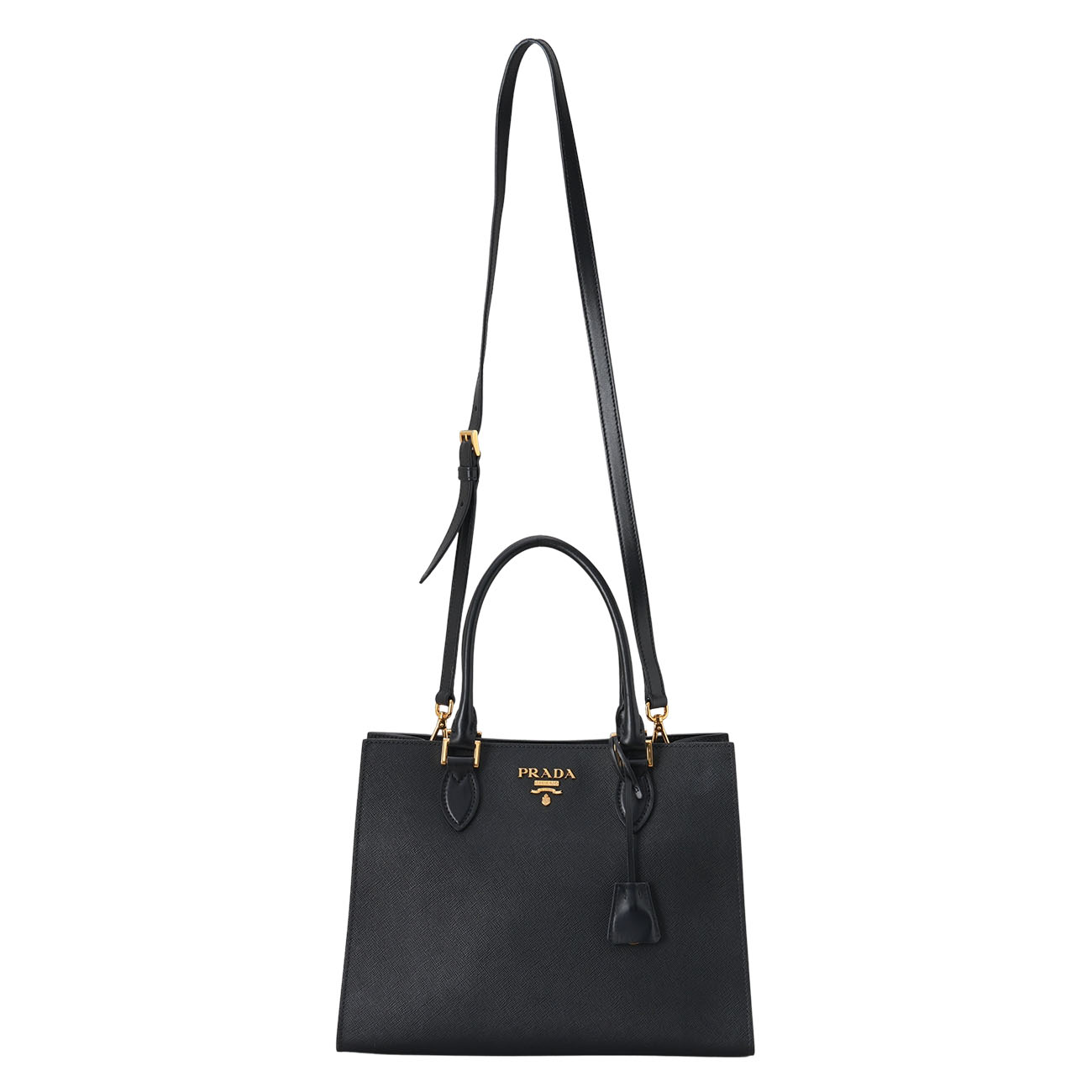 PRADA(USED)프라다 1BA118 사피아노 토트백
