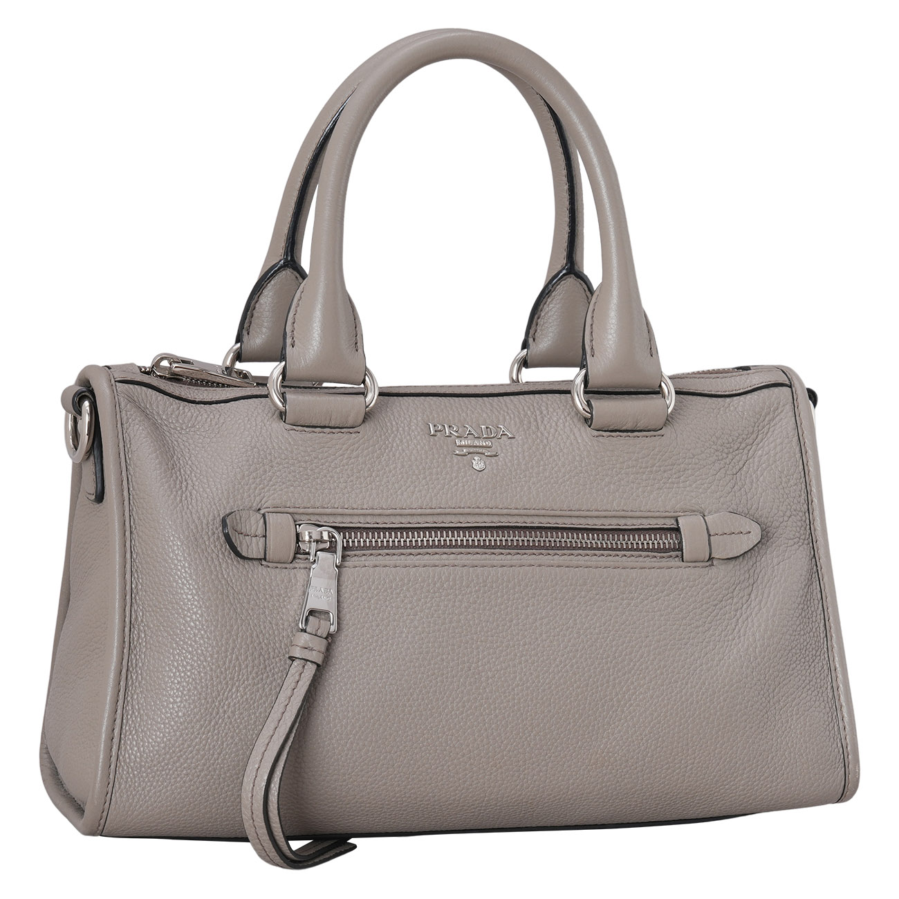 PRADA(USED)프라다 1BB022  비텔로 피닉스 모터백