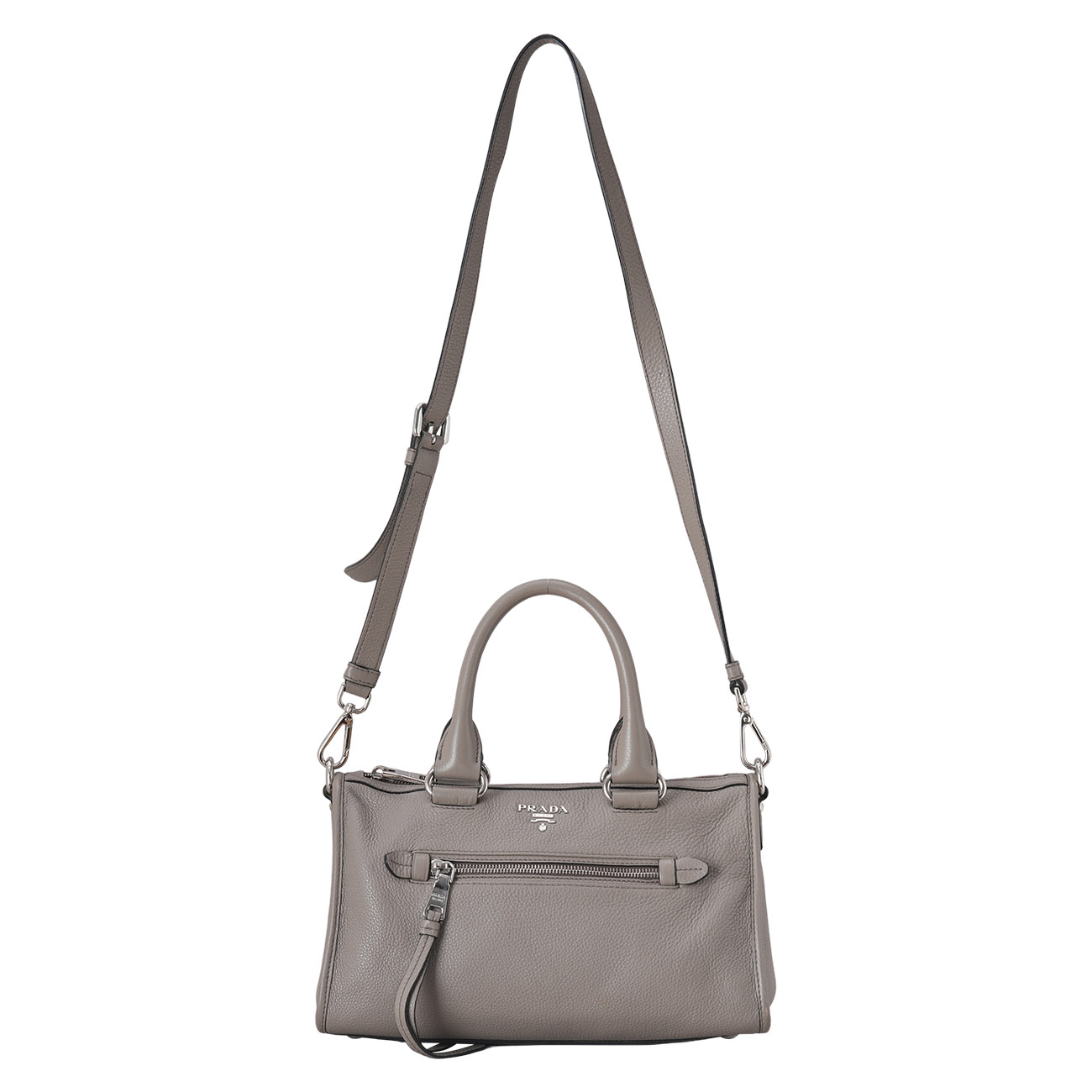 PRADA(USED)프라다 1BB022  비텔로 피닉스 모터백