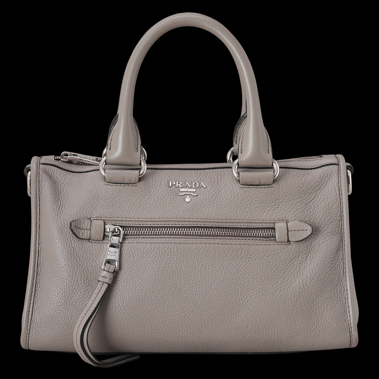 PRADA(USED)프라다 1BB022  비텔로 피닉스 모터백