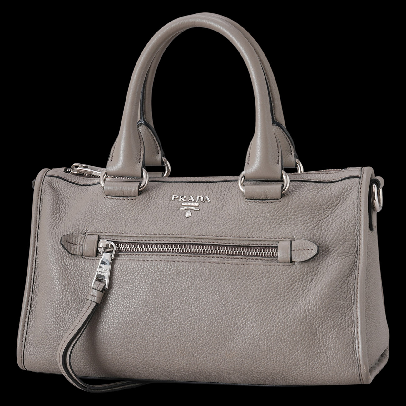 PRADA(USED)프라다 1BB022  비텔로 피닉스 모터백