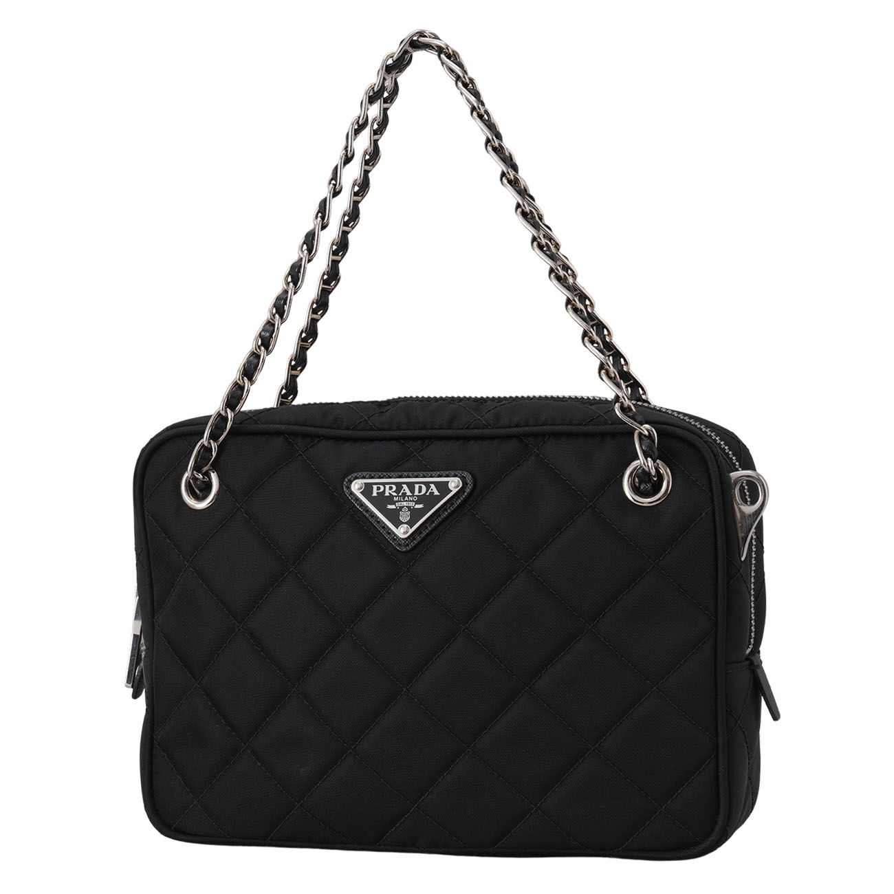 PRADA(USED)프라다 1BH910 포코노 미니 체인 크로스백