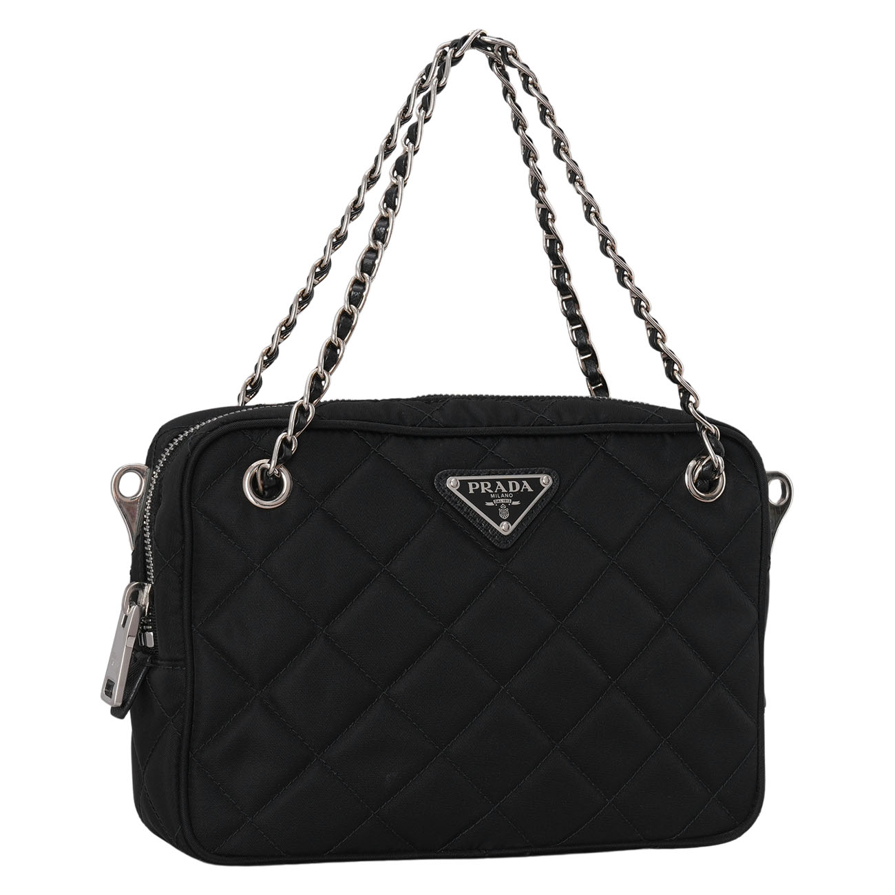 PRADA(USED)프라다 1BH910 포코노 미니 체인 크로스백