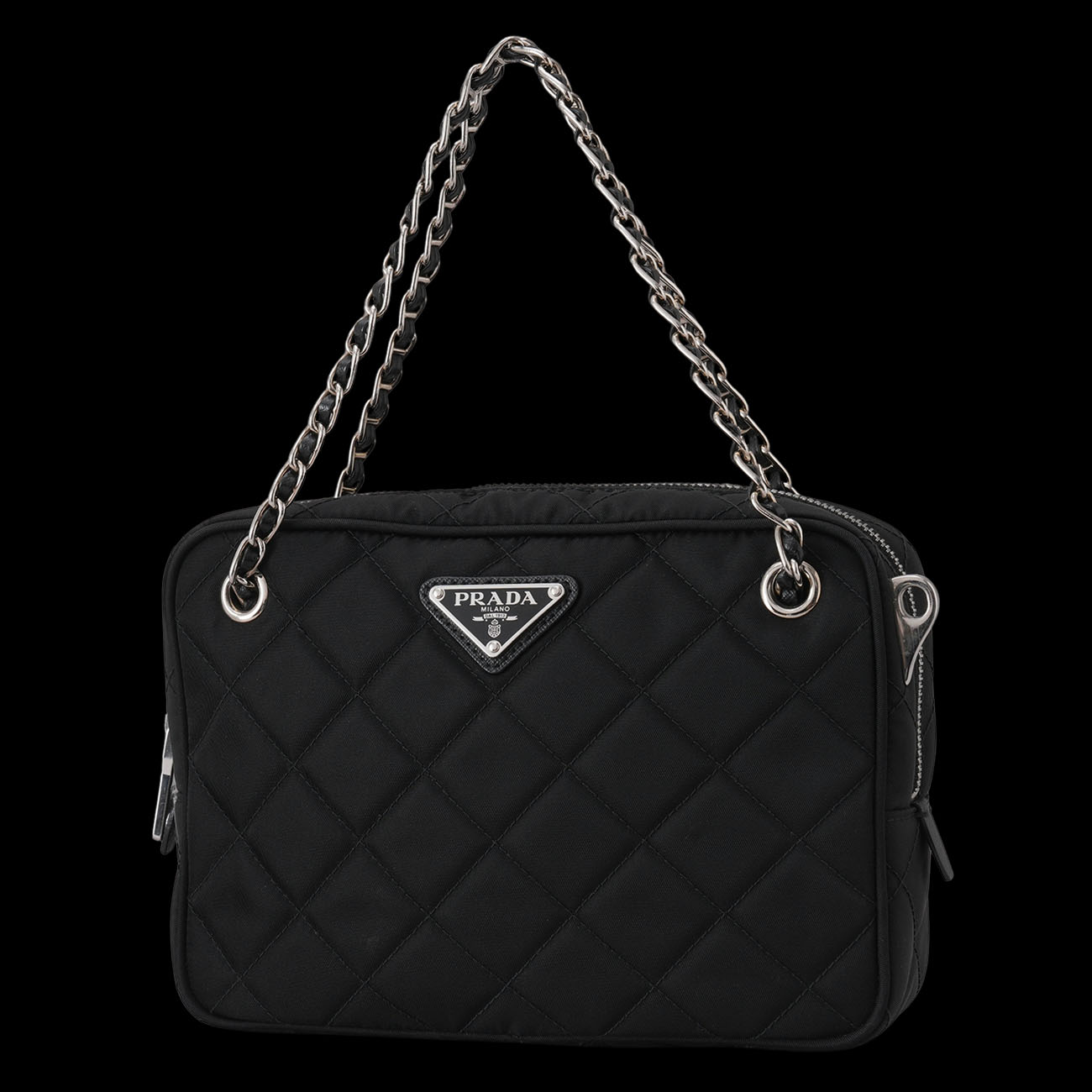 PRADA(USED)프라다 1BH910 포코노 미니 체인 크로스백