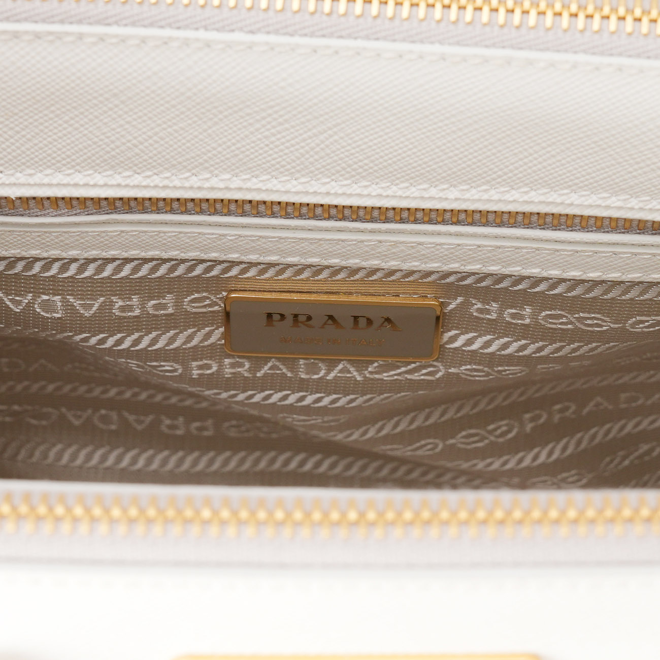 PRADA(USED)프라다 1BA896 사피아노 럭스 토트겸 숄더백