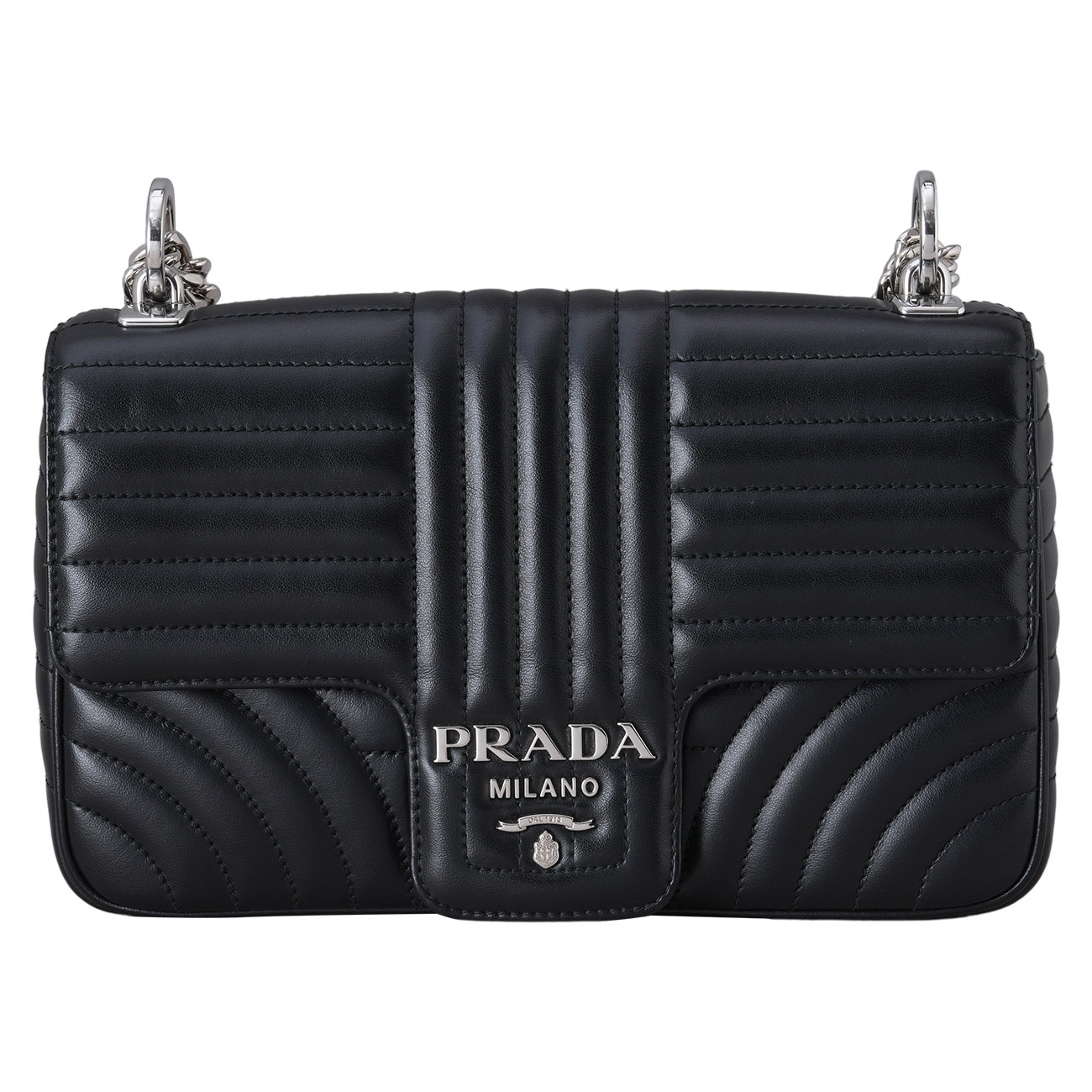 PRADA(USED)프라다 1BD108 다이아그램 체인백
