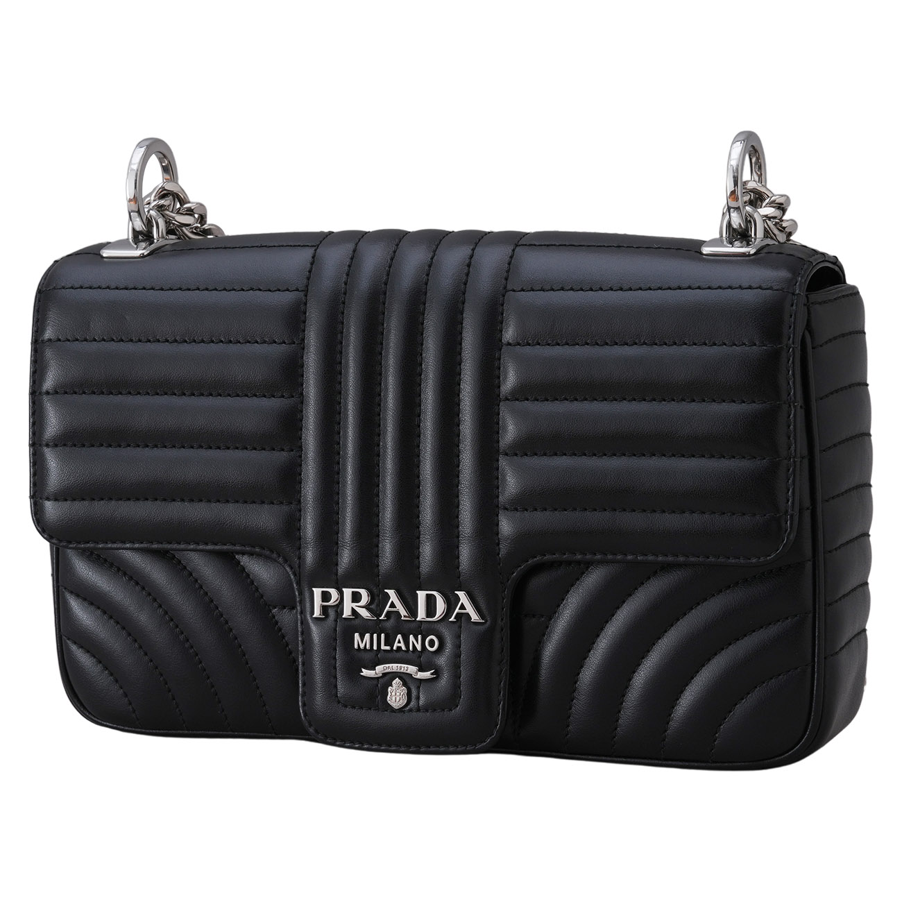 PRADA(USED)프라다 1BD108 다이아그램 체인백