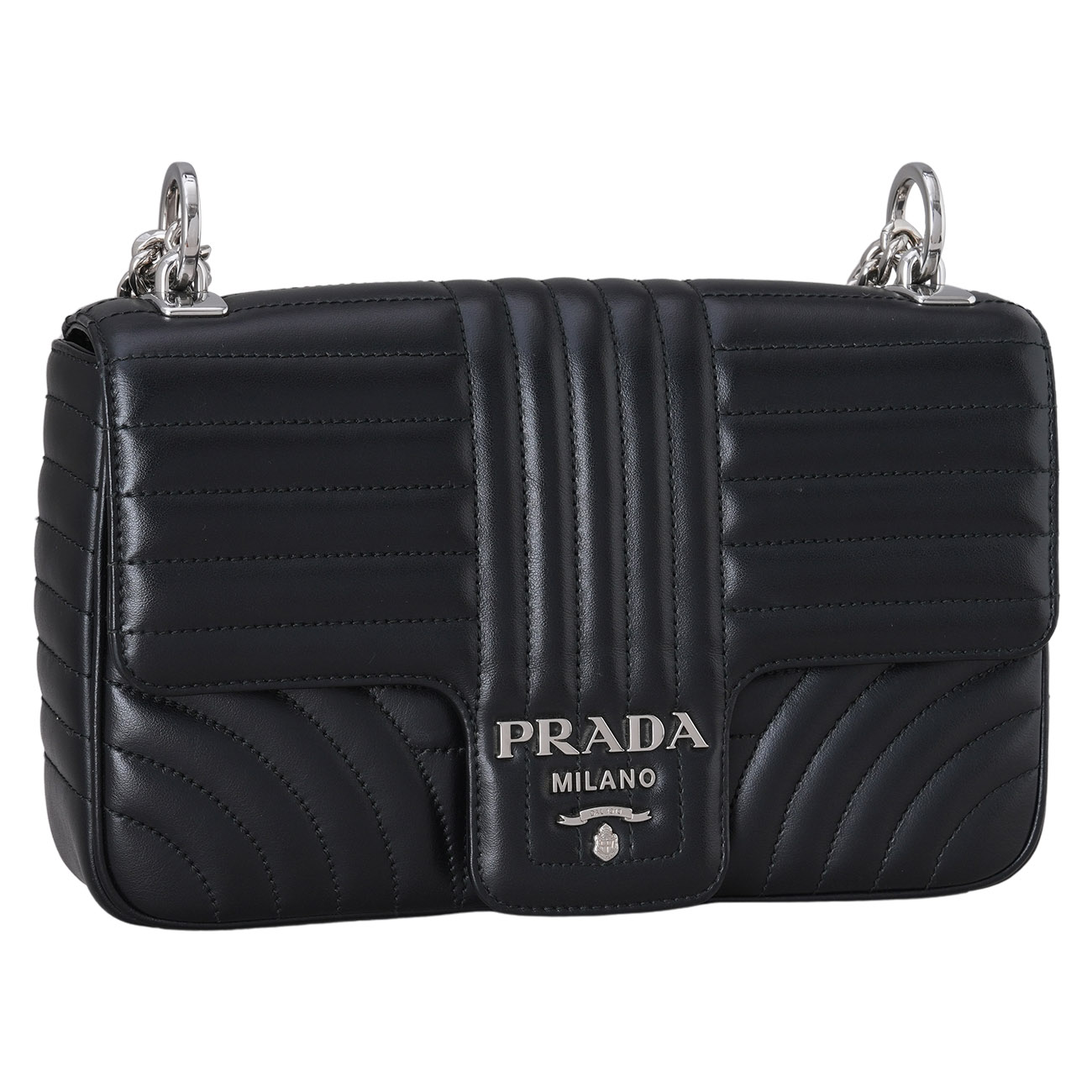 PRADA(USED)프라다 1BD108 다이아그램 체인백