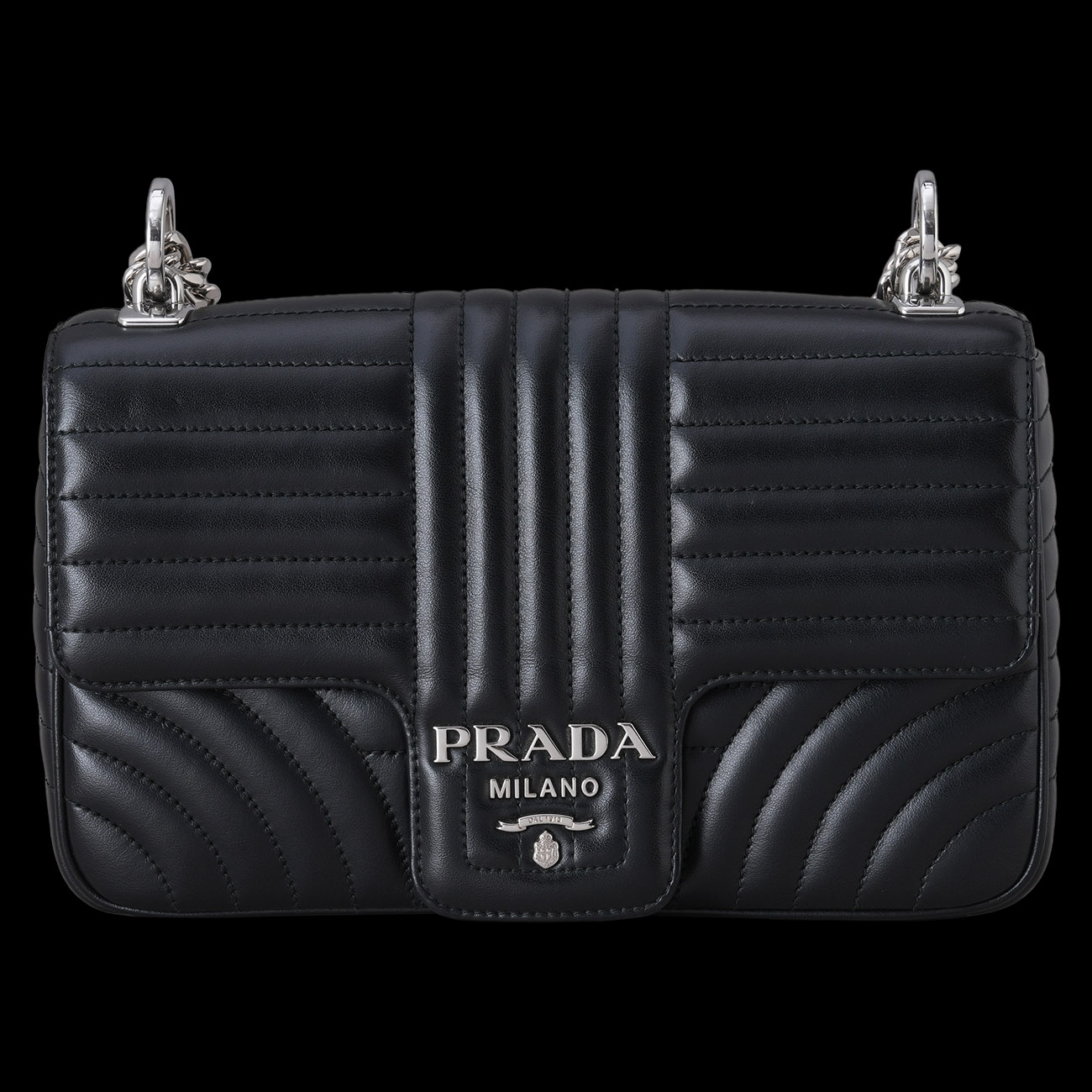 PRADA(USED)프라다 1BD108 다이아그램 체인백