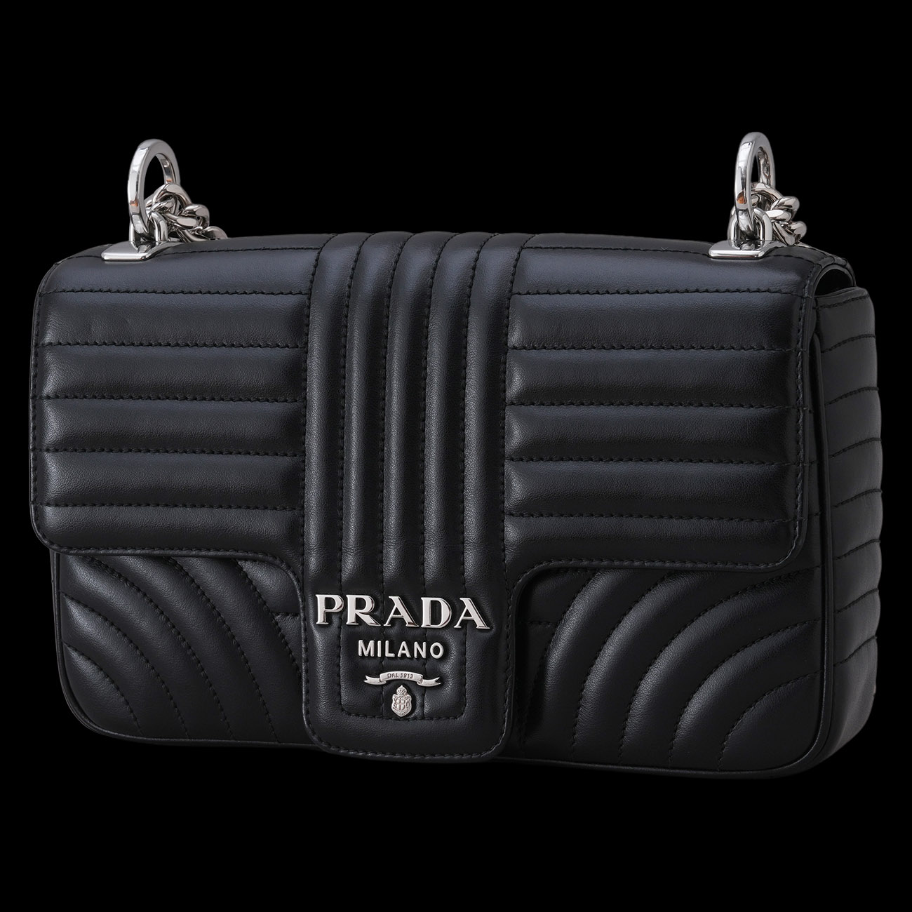 PRADA(USED)프라다 1BD108 다이아그램 체인백