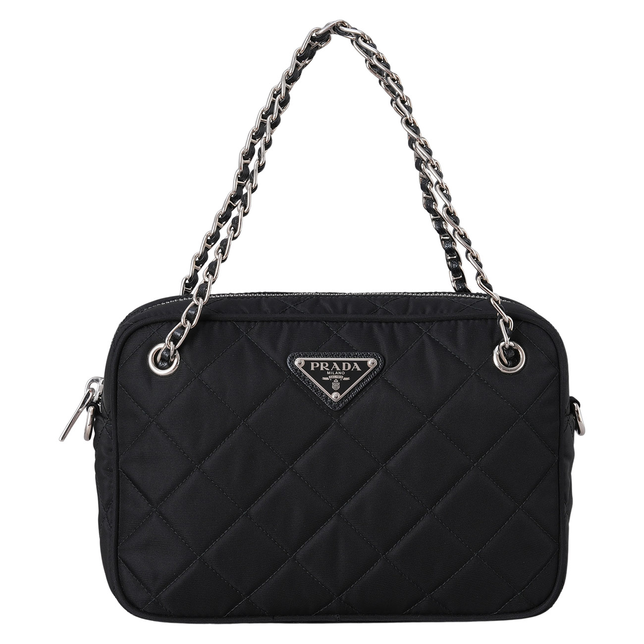 PRADA(USED)프라다 1BH910 포코노 미니 체인 크로스백