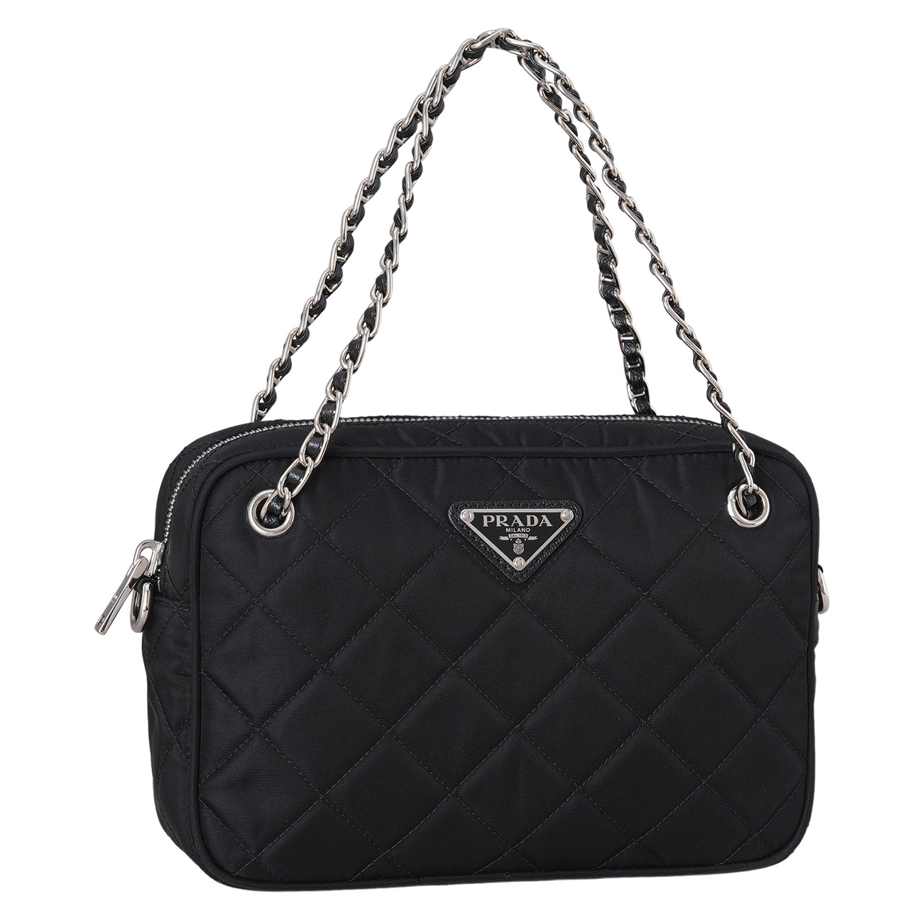 PRADA(USED)프라다 1BH910 포코노 미니 체인 크로스백