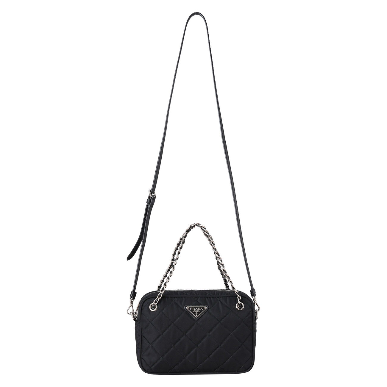 PRADA(USED)프라다 1BH910 포코노 미니 체인 크로스백