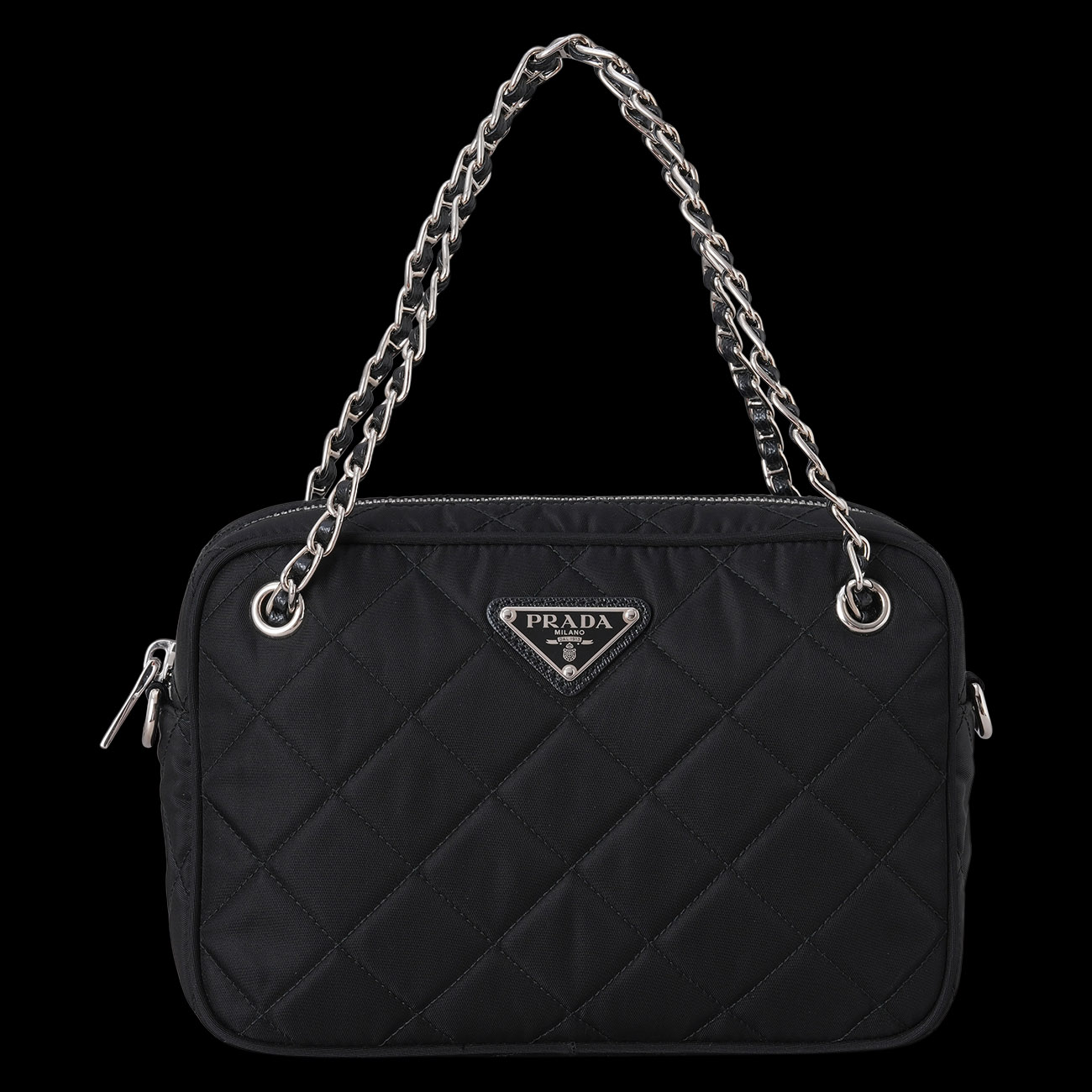 PRADA(USED)프라다 1BH910 포코노 미니 체인 크로스백