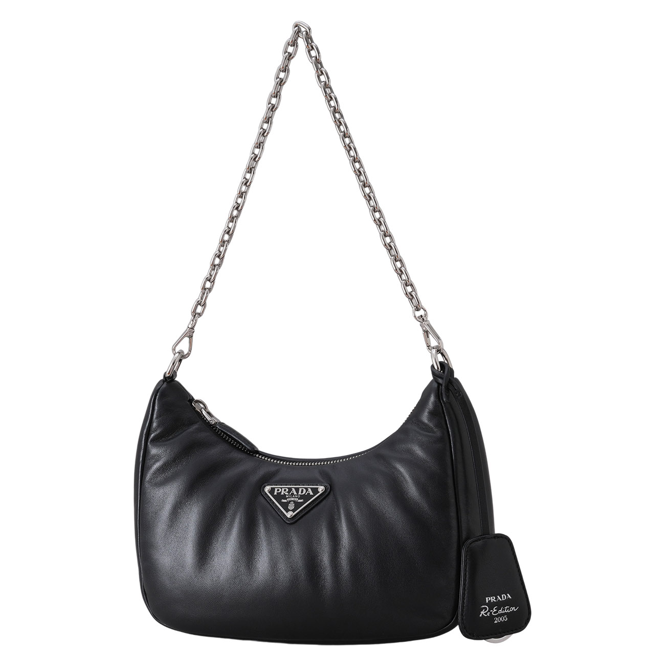 PRADA(USED)프라다 1BH204 패딩 나파 호보백