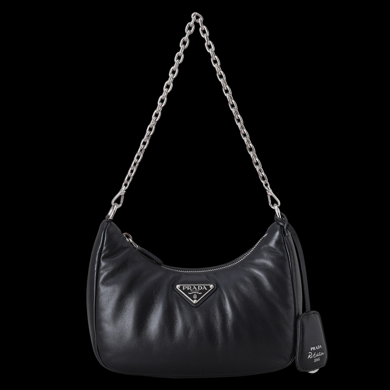 PRADA(USED)프라다 1BH204 패딩 나파 호보백