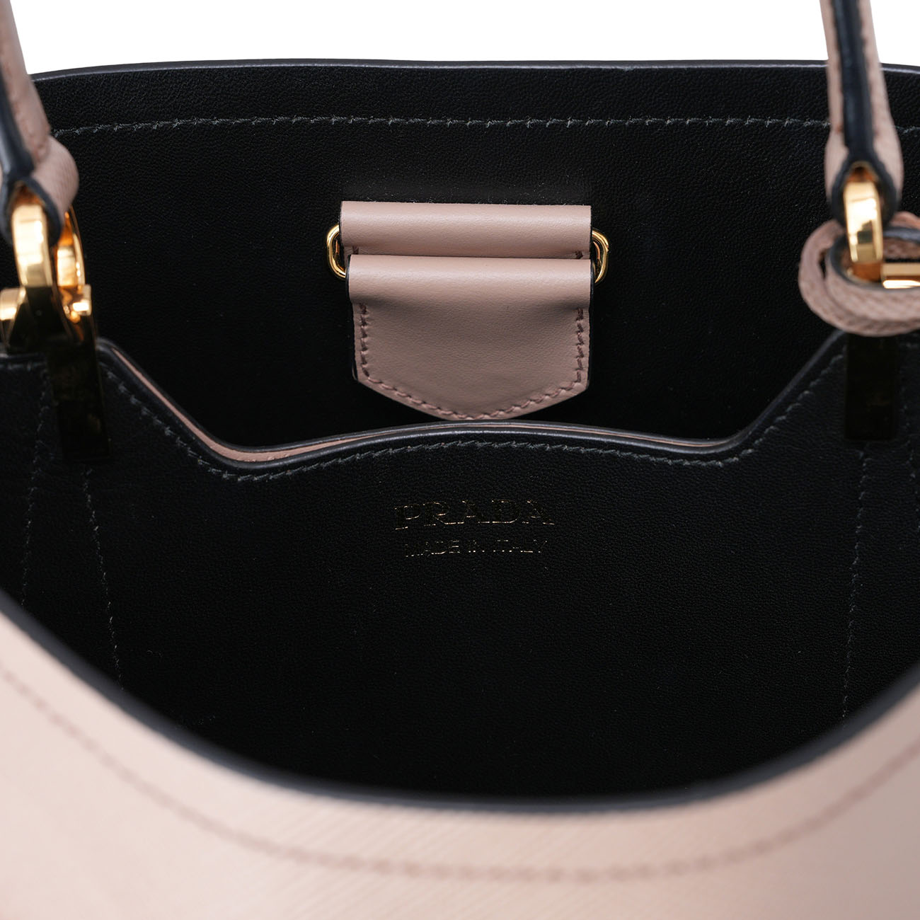PRADA(USED)프라다 1BA212 사피아노 파니에 버킷백