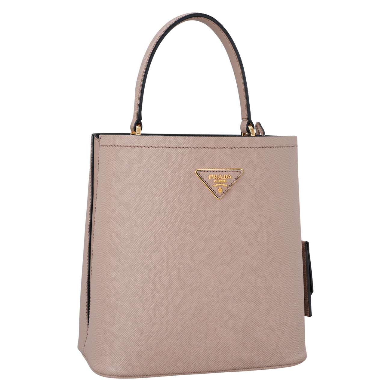 PRADA(USED)프라다 1BA212 사피아노 파니에 버킷백
