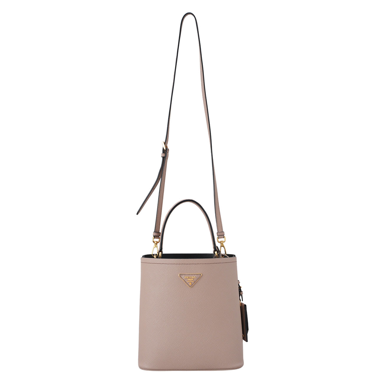 PRADA(USED)프라다 1BA212 사피아노 파니에 버킷백
