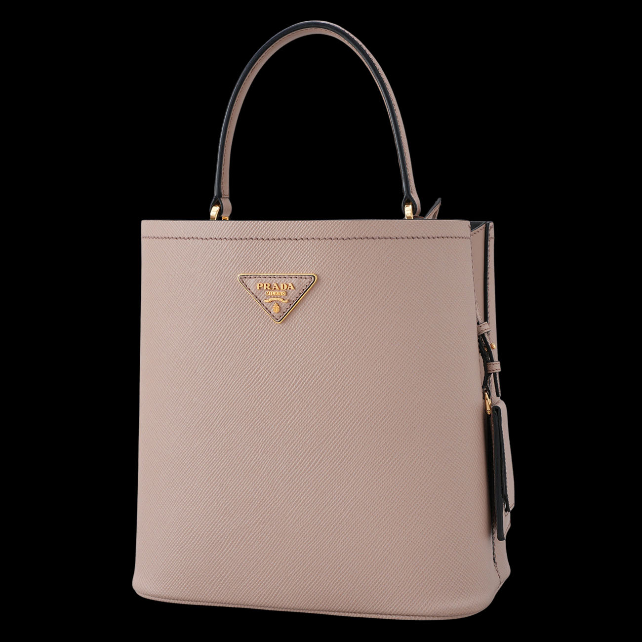 PRADA(USED)프라다 1BA212 사피아노 파니에 버킷백