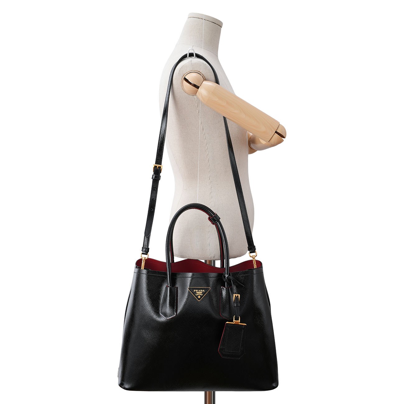 PRADA(USED)프라다 1BG756 사피아노 두블레