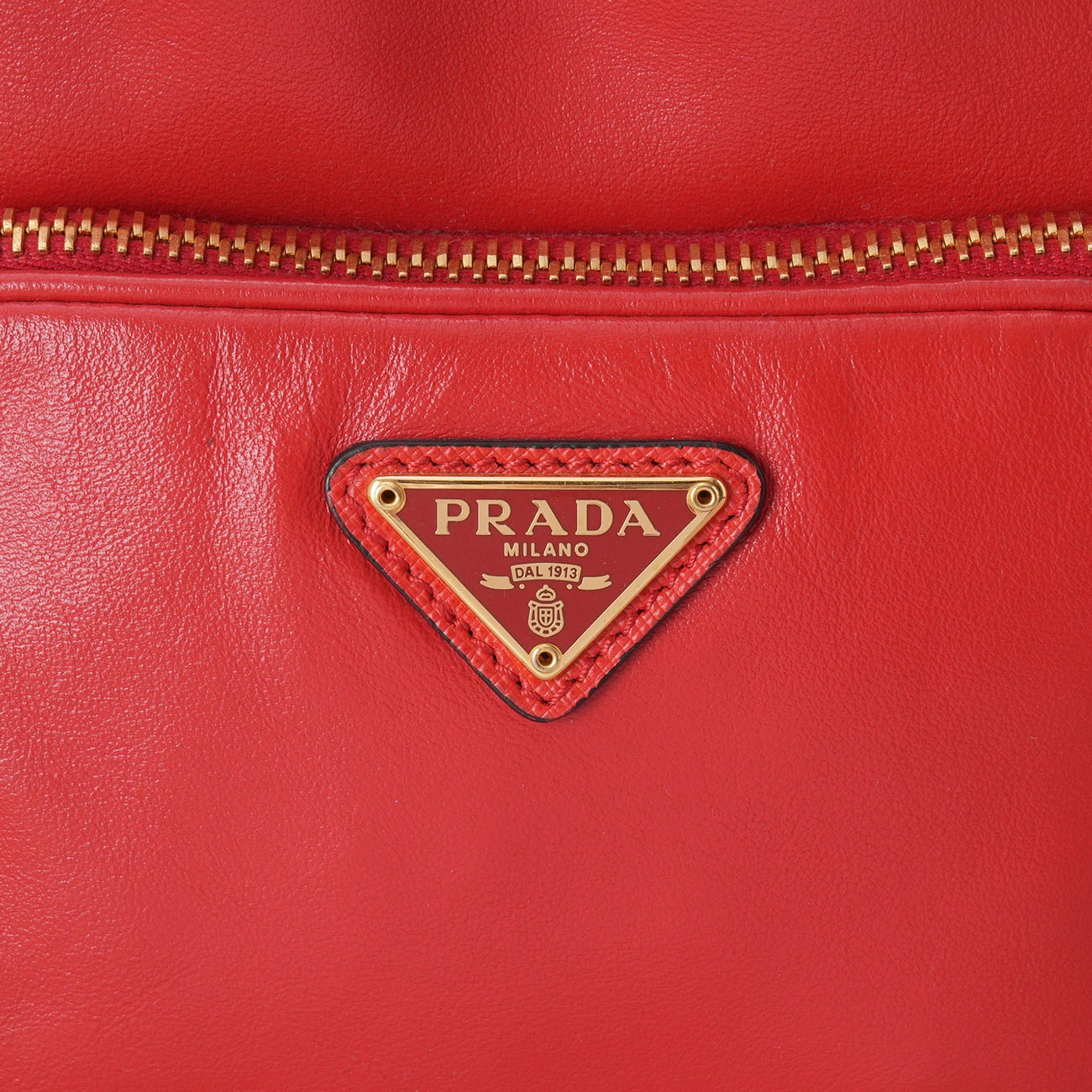 PRADA(USED)프라다 레더 버킷백