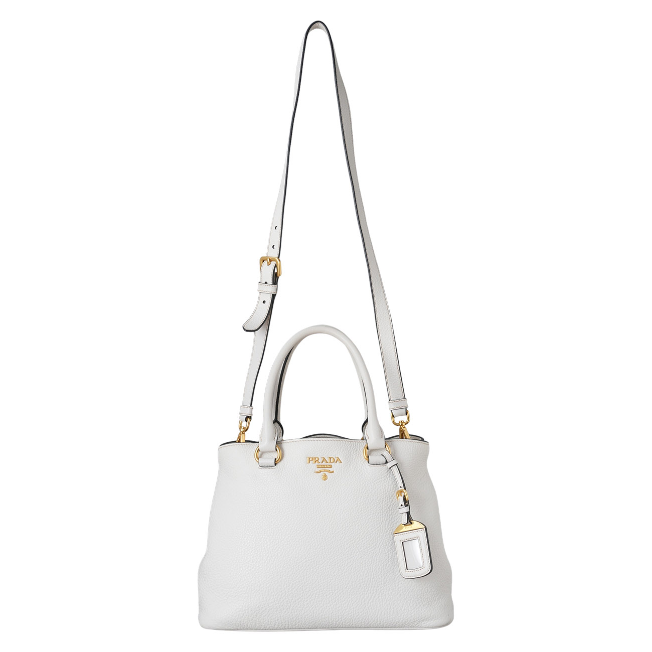 PRADA(USED)프라다 1BA058 비텔로 피닉스 토트겸 숄더백