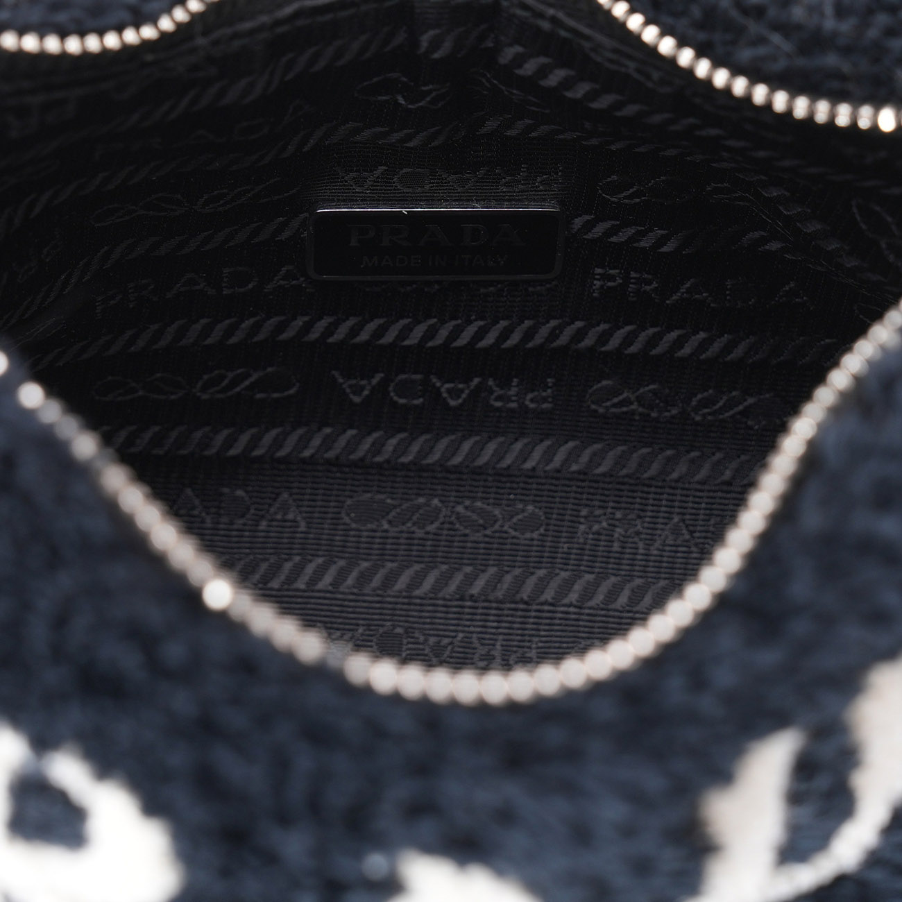 PRADA(USED)프라다 1NE515 시어링 호보백