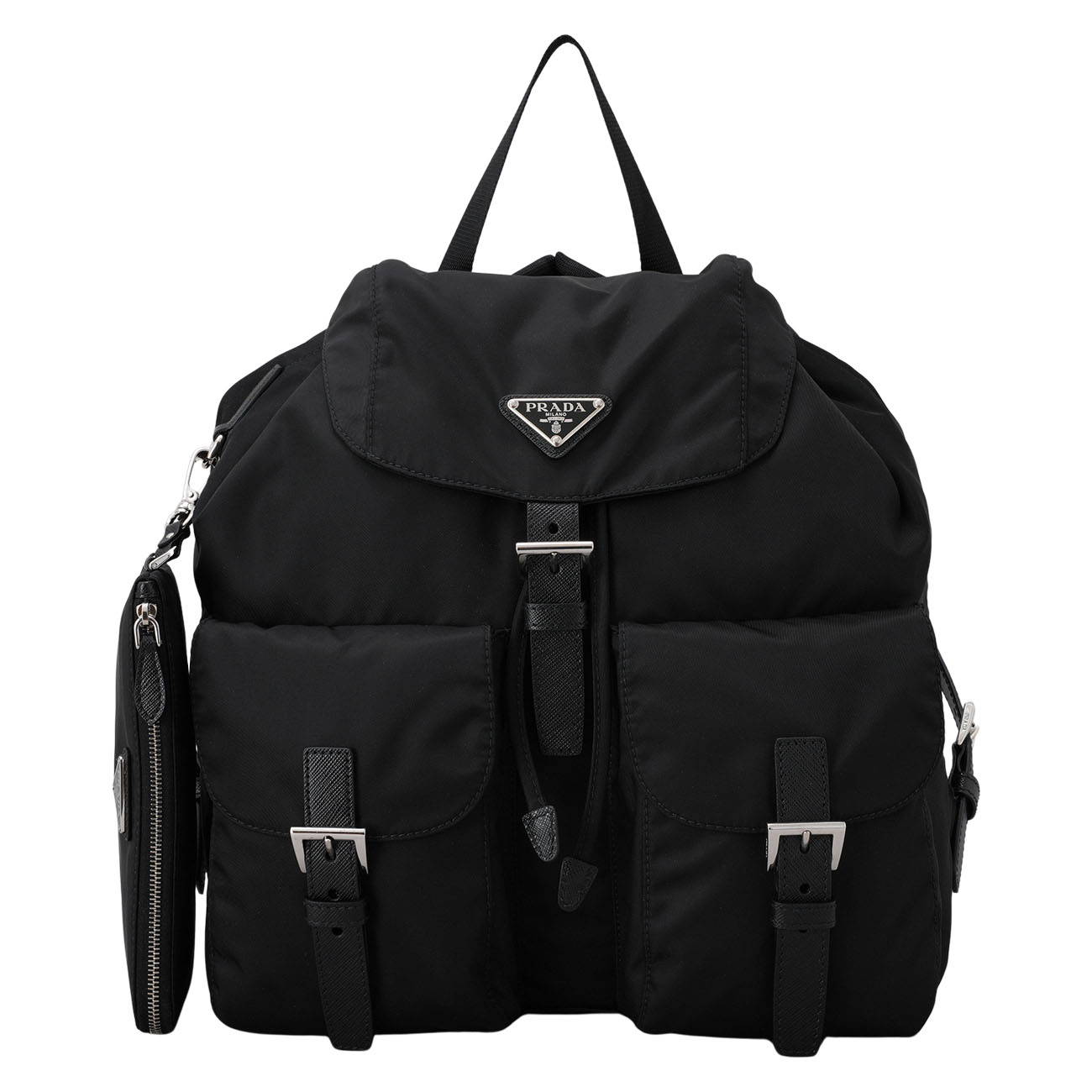 PRADA(USED)프라다 1BZ811 리나일론 투포켓 백팩