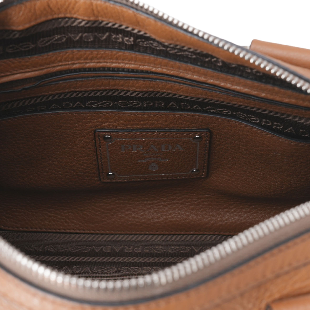 PRADA(USED)프라다 1BB022 비텔로 피닉스 모터백