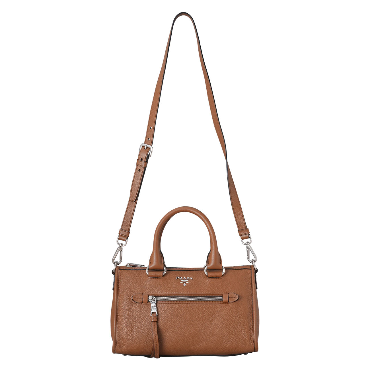PRADA(USED)프라다 1BB022 비텔로 피닉스 모터백