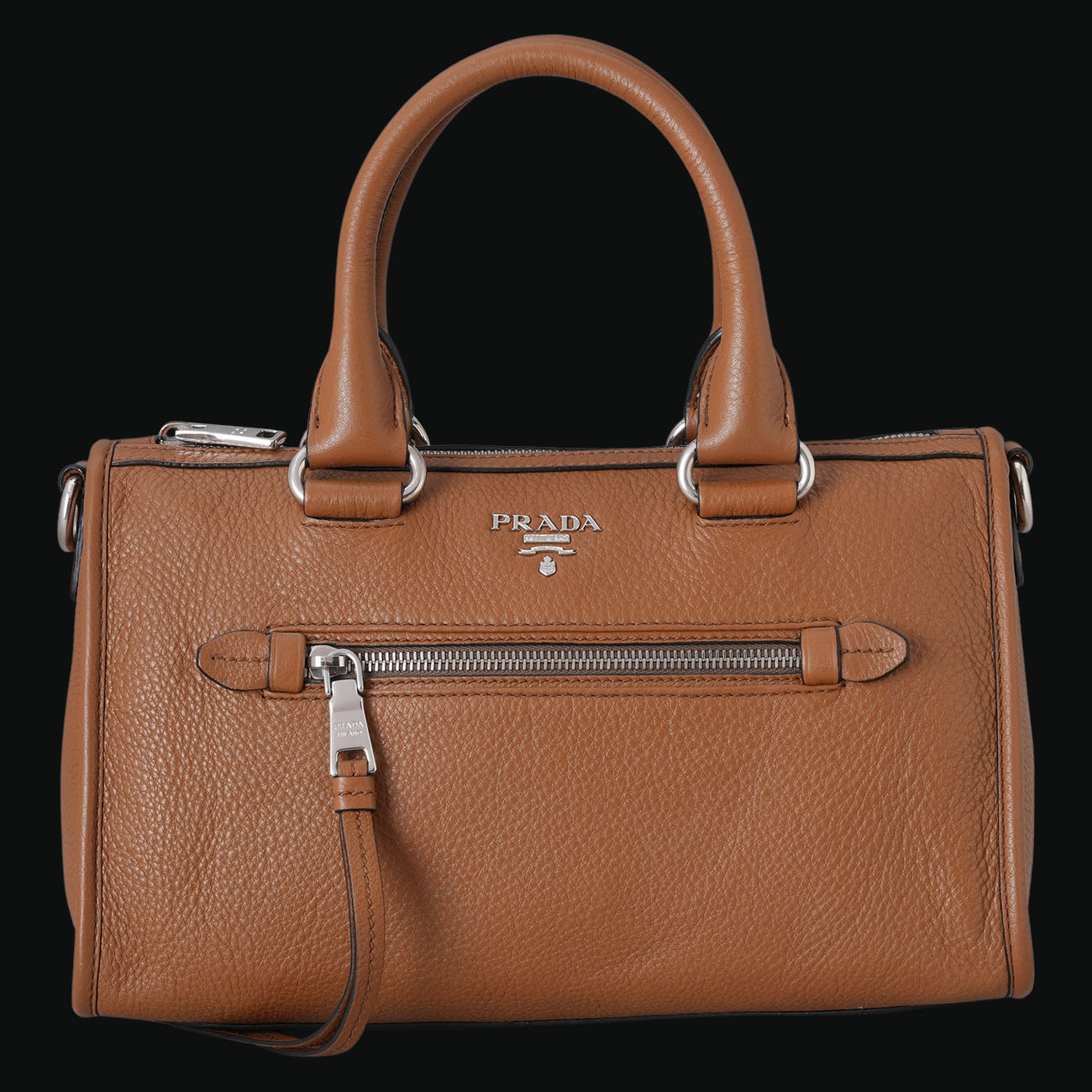 PRADA(USED)프라다 1BB022 비텔로 피닉스 모터백