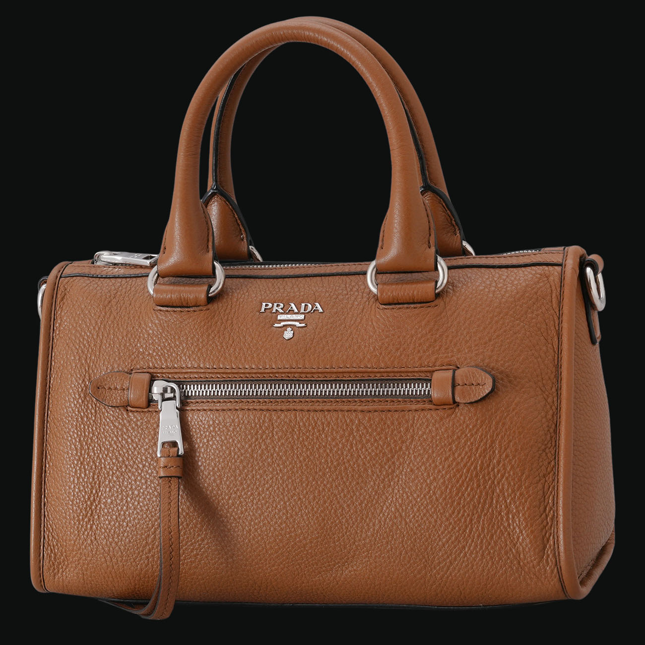 PRADA(USED)프라다 1BB022 비텔로 피닉스 모터백