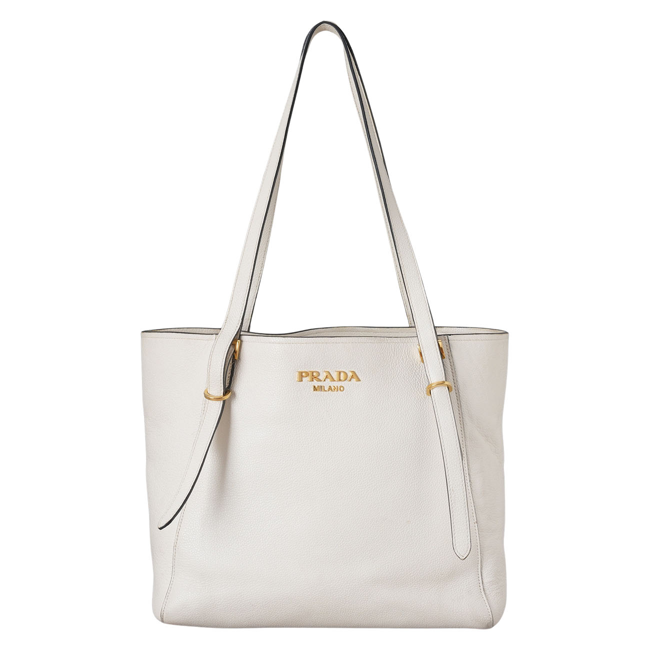 PRADA(USED)프라다 1BG301 비텔로 그레인 쇼퍼백