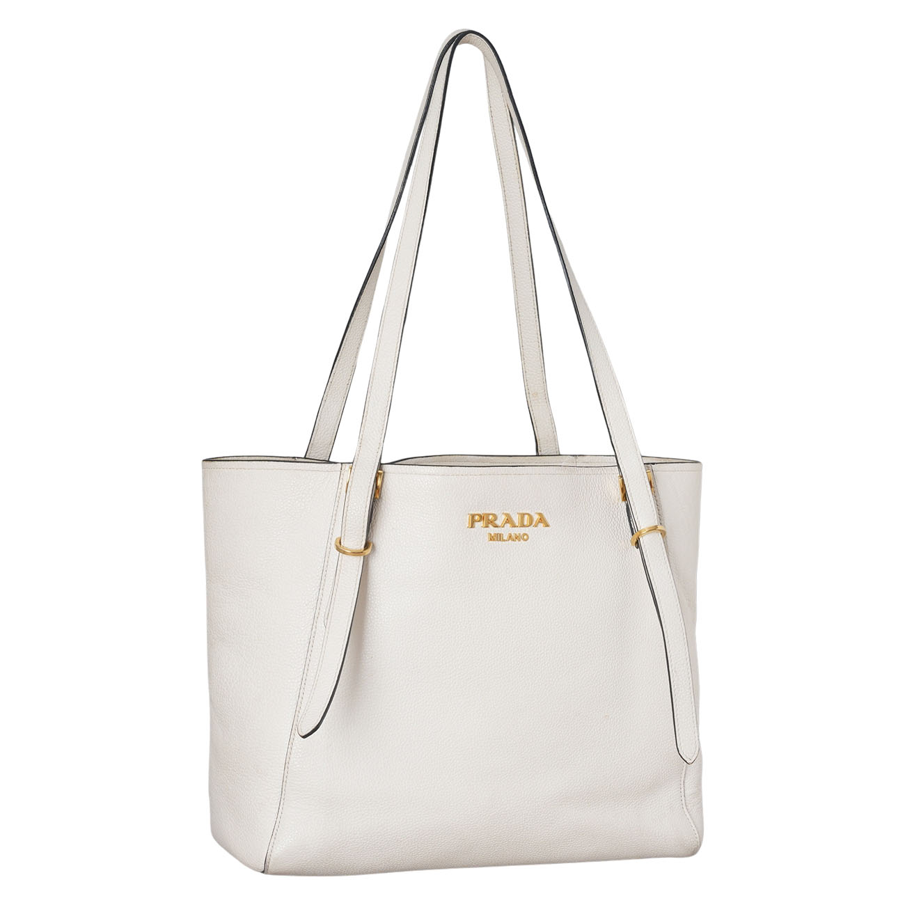 PRADA(USED)프라다 1BG301 비텔로 그레인 쇼퍼백