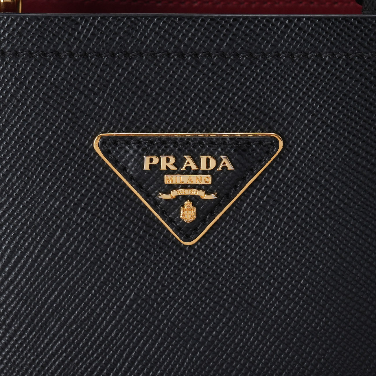 PRADA(USED)프라다 사피아노 파니에 토트 겸 숄더백