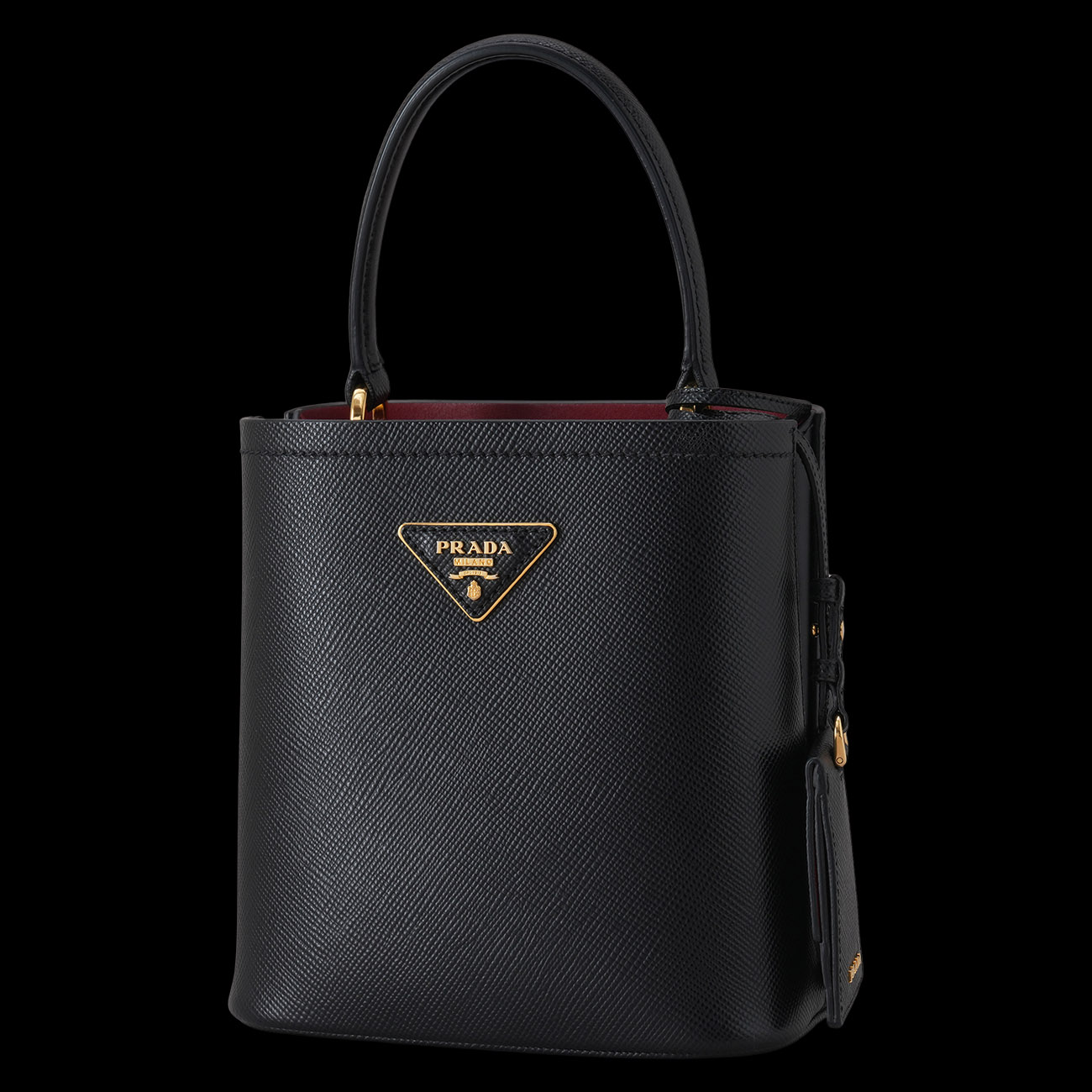 PRADA(USED)프라다 사피아노 파니에 토트 겸 숄더백